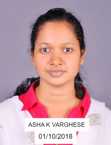 Dr Asha K Varghese